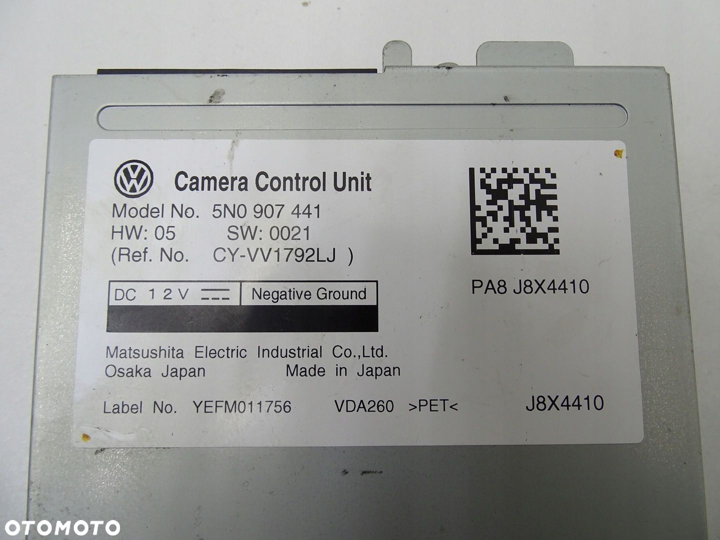 MODUŁ STEROWNIK KAMERY COFANIA VW TIGUAN 5N 5N0907441 - 5