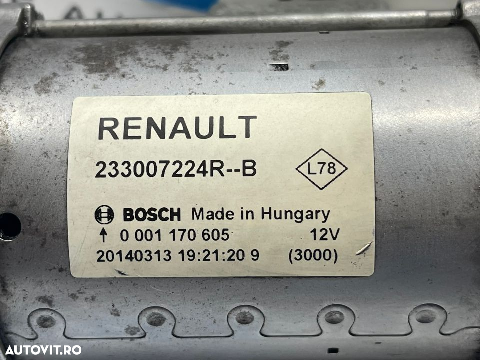 Electromotor Cutie Viteze Manuala 6 Trepte cu 12 Dinti Renault Talisman 1.5 DCI 2015 - 2020 Cod 233007224R 233007224RB 233007224 0001170605 - 4