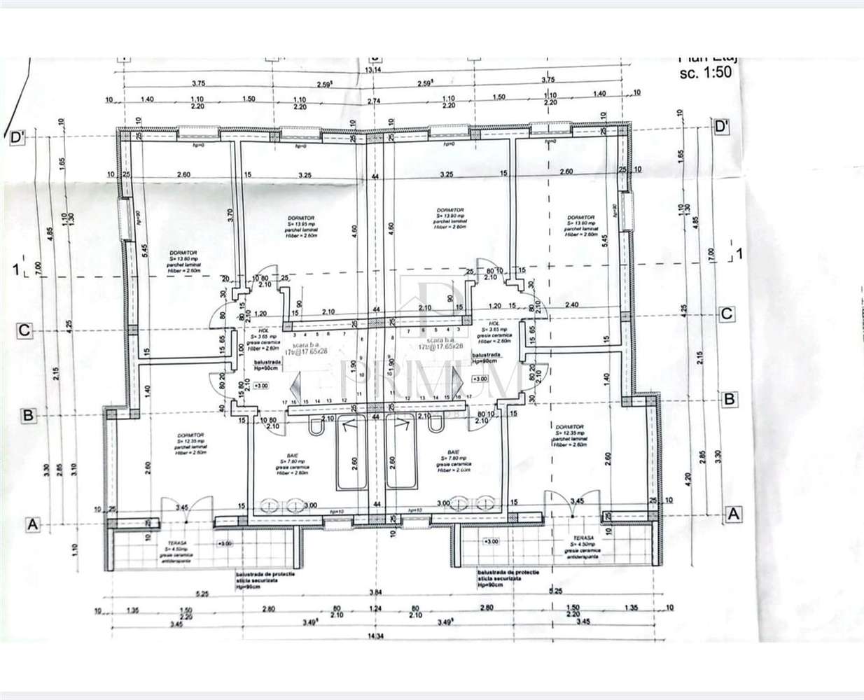 Duplex spatios - zid dublu despartitor - zona in plina dezvoltare. - Imagine principală: 3/4