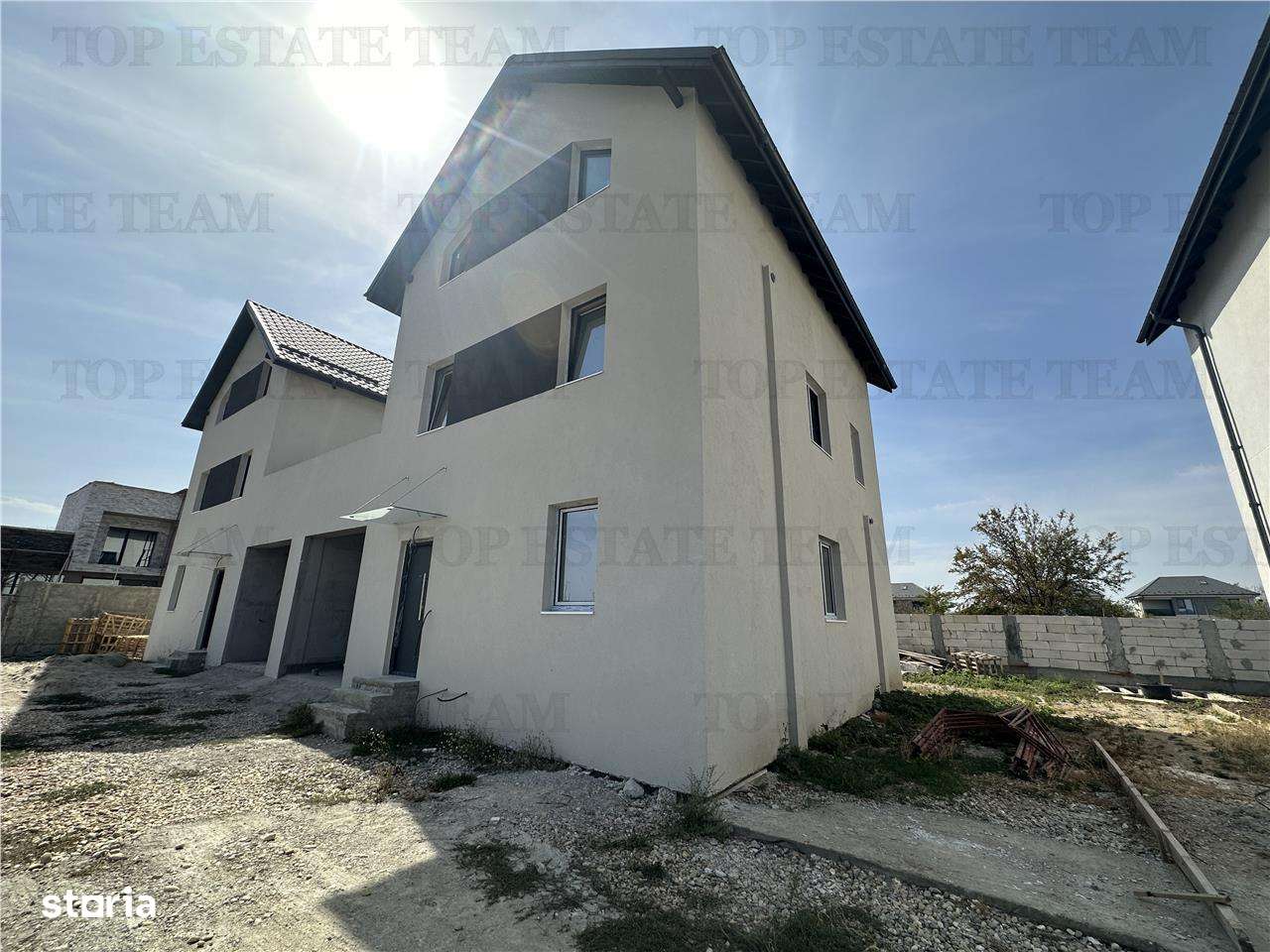 Vila individuala 5 camere, cu garaj, toate utilitatile, 153 mpu, zona - Imagine principală: 2/20