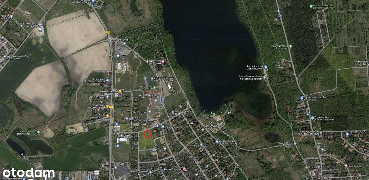 Działka na sprzedaż Baranowo jezioro Kierskie-18