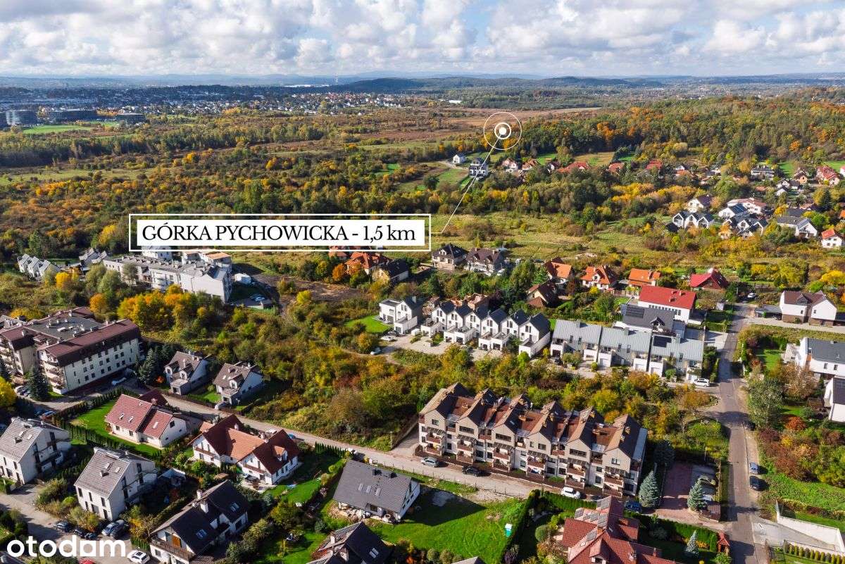 Kompaktowy dom miejski przy Zakrzówku-13