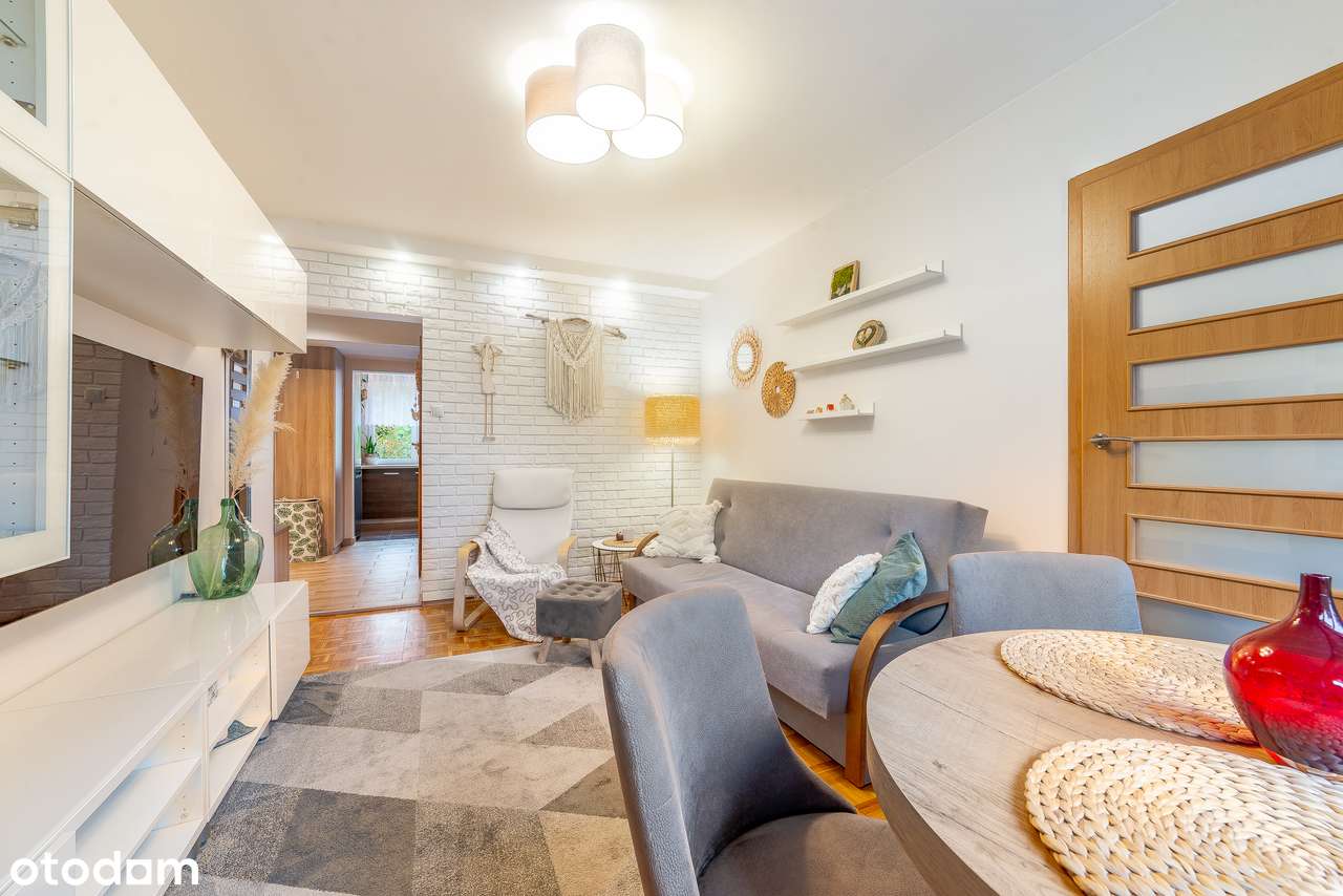 Trzypokojowe mieszkanie na drugim piętrze - ul. Cicha, Pabianice-1