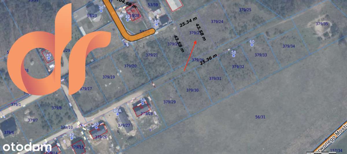 Niestępowo - działka budowlana  blisko Pkm - Pełny obrazek: 3/3