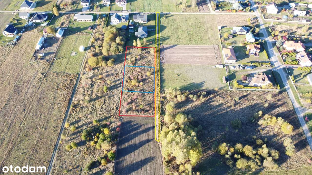 Działka pod budowę domu, uzbrojona. Prywatnie - Pełny obrazek: 4/10