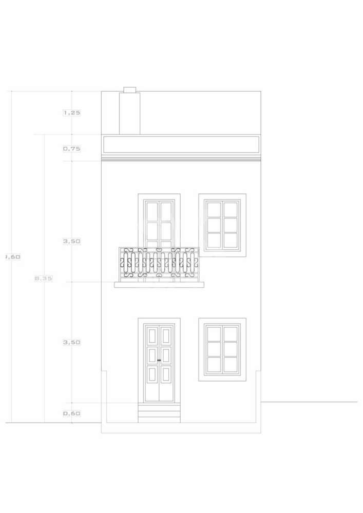Prédio / Moradia com 2 andares, com projecto-21