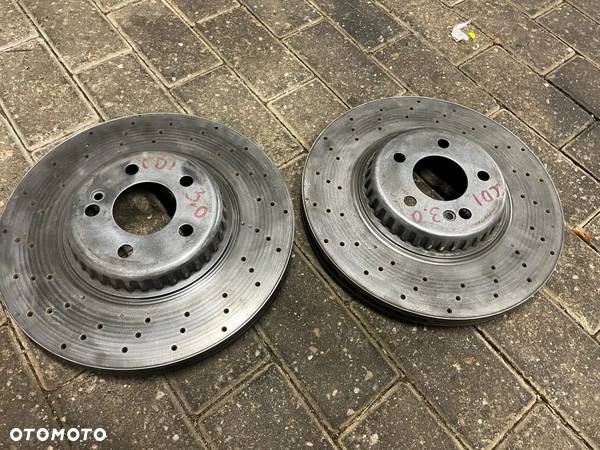 tarcze hamulcowe przod oryginal mercedes w222 350cdi a2224215000 - 1