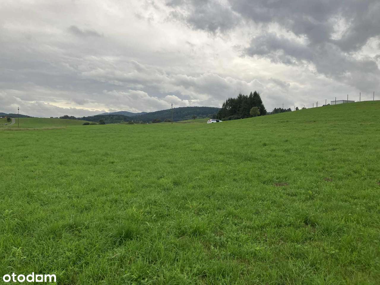 Widokowa działka budowlana w Bieszczadach-16