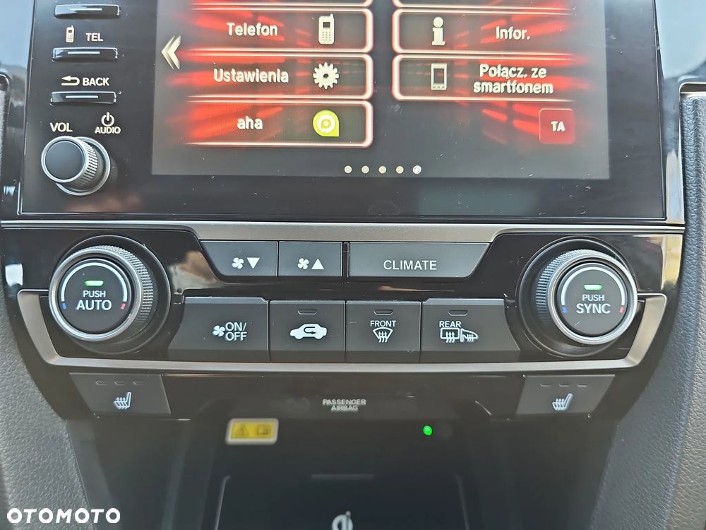 Honda Civic 1.5 T 182 KM Sport + / Pierwszy właściciel / Serwis ASO / Salon Polska