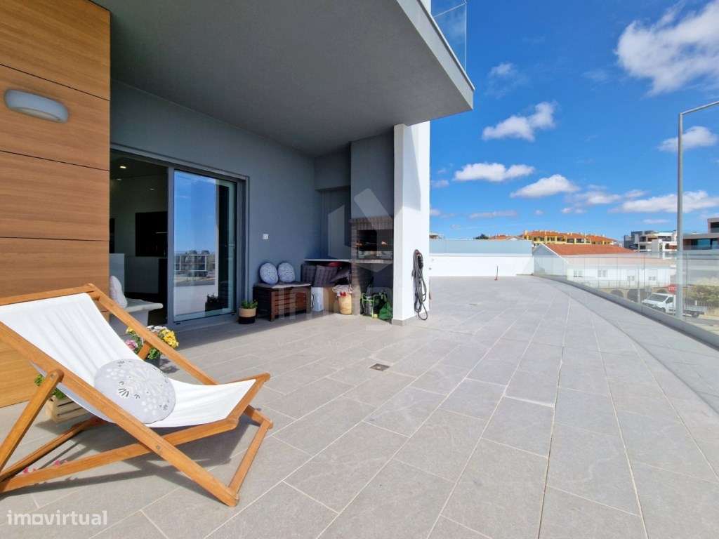 Apartamento T3 com terraço com 144,88 m2 e barbecue coberto - Ericeira-18