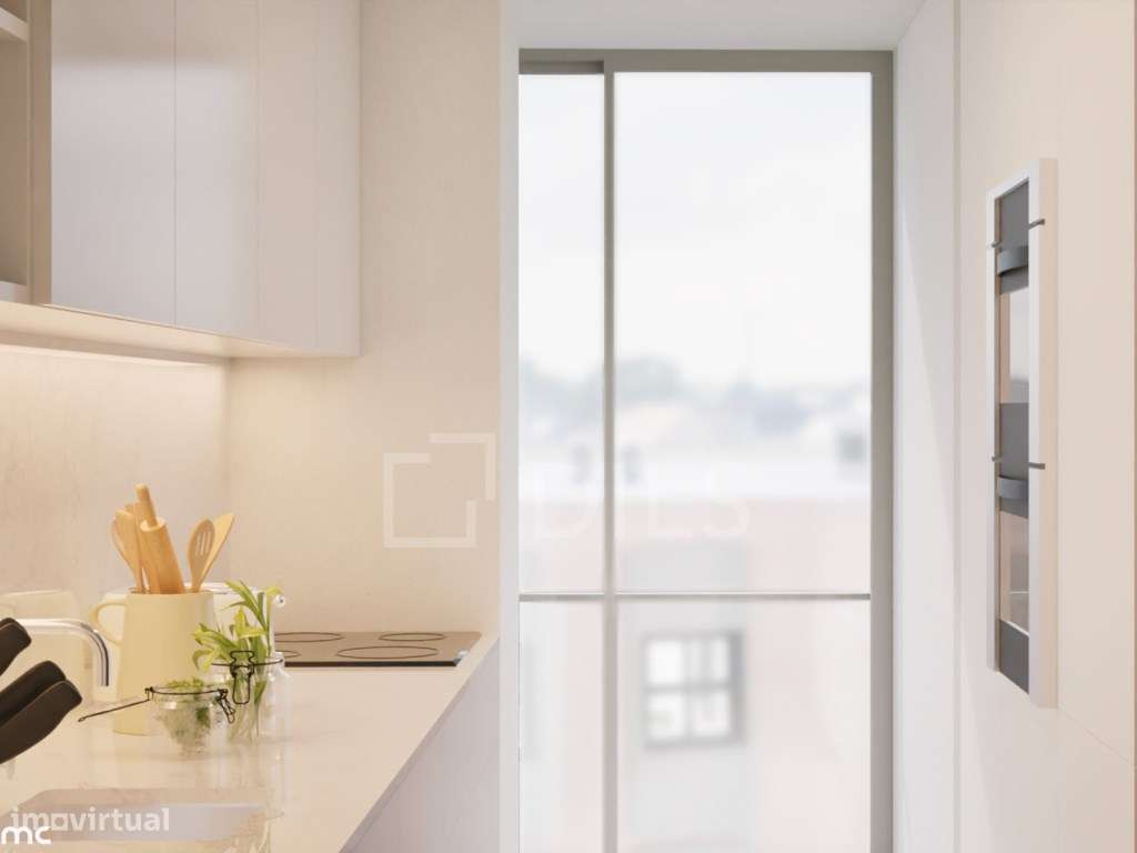 Apartamento T3 com área exterior em Matosinhos-8