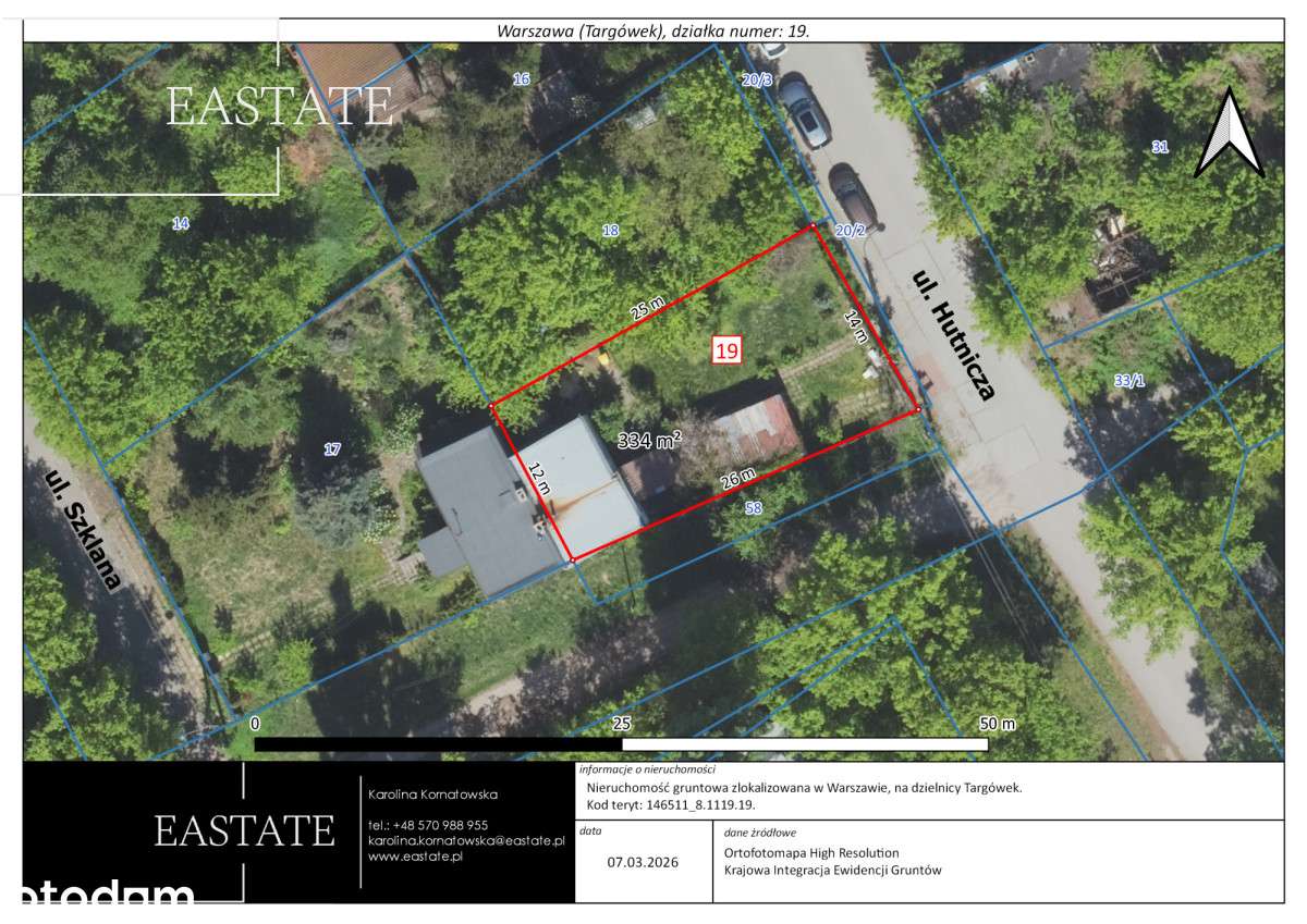 Działka inwestycyjna 335 m² – Targówek-0