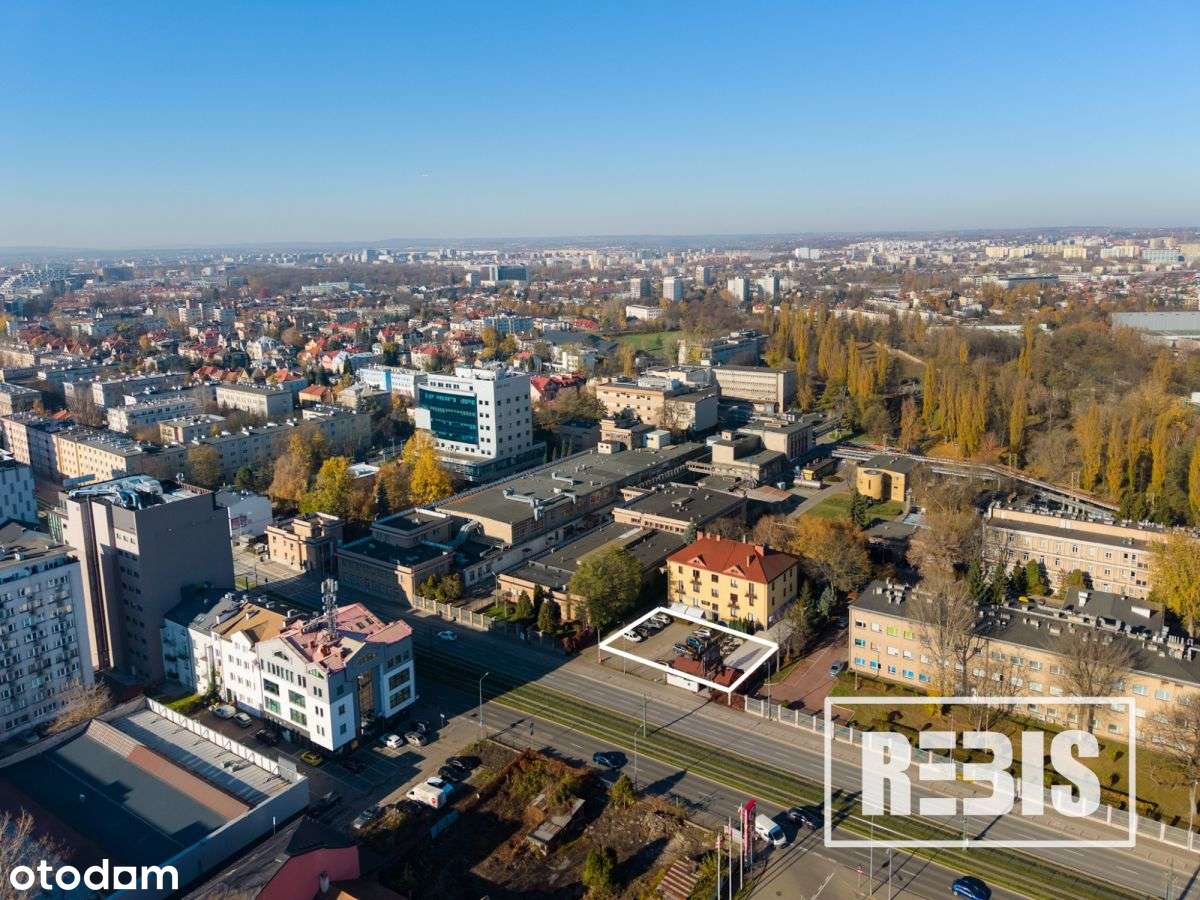 Eng| Mogilska, 1640 Pum - działka z pozwoleniem-1