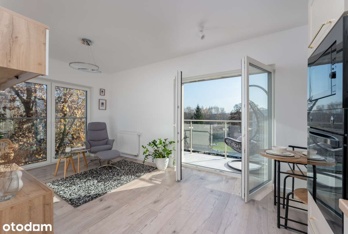 Na sprzedaż 2 pokojowe mieszkanie os Wieliczka Park 2 balkony widok-3