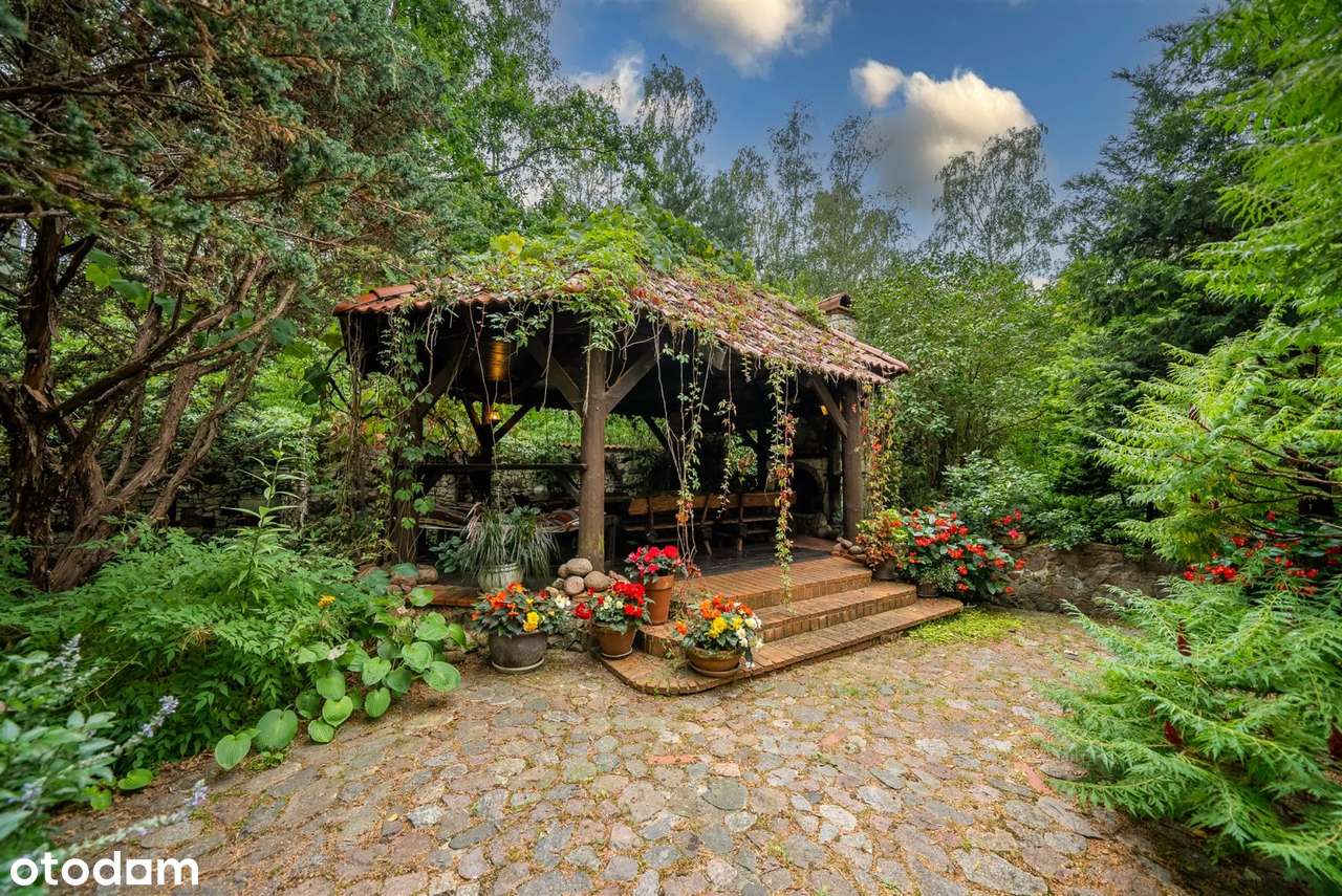 unikatowy ogród | otoczenie lasu | podkowa leśna-4