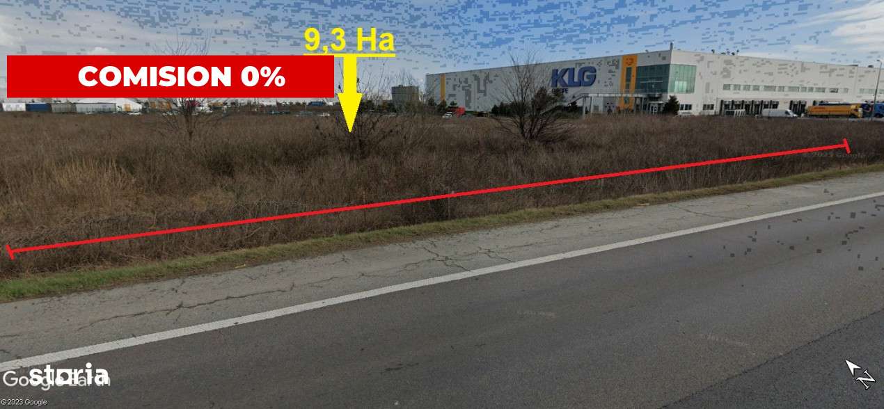 Autostrada A1 (Parc industrial, km 23) teren industrial 93000mp - Imagine principală: 4/4