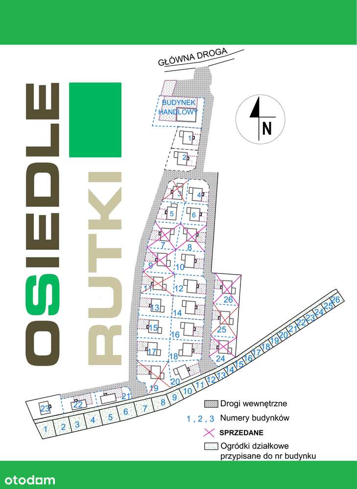DOMY stan deweloperski 119m2 lub z PODDASZEM 182m2 - Pełny obrazek: 5/10