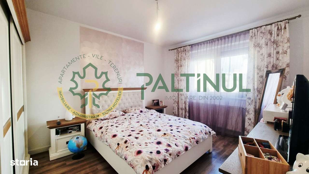 Apartament 3 camere de vânzare, etaj 2, balcon, Sibiu, Cartierul Arhit-4