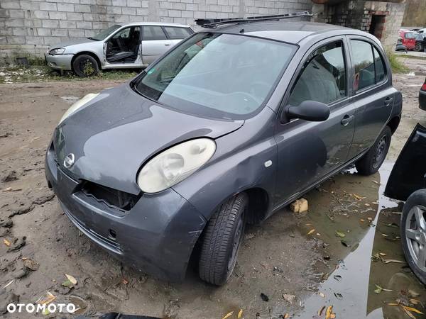 nissan micra k12 ky5k maska zderzak lampa grill błotnik drzwi zbiornik paliwa szyba lusterko - 2