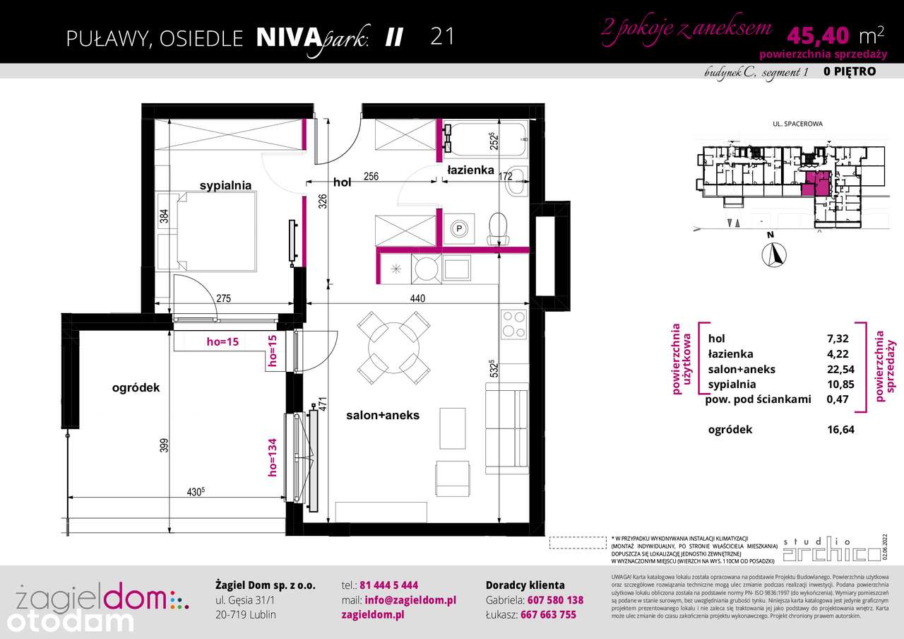 Niwa Park etap III | nowe mieszkanie C1 21 (lokal C1 M 21)