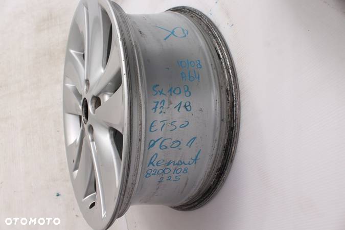 FELGA ALUMINIOWA B200103225 RENO 5X108 18 ET50 - 4