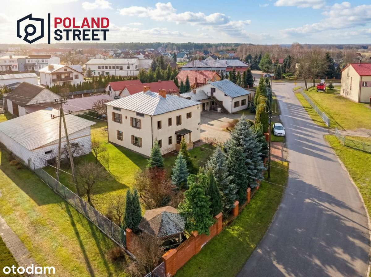Unikalna Posesja z Ogromnym Potencjałem: Dom + Biz-4