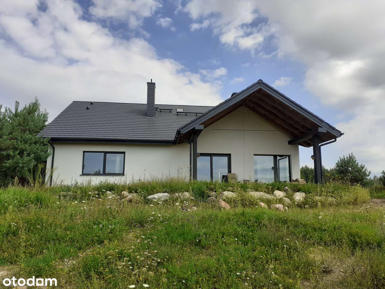 Nowy dom z pięknym widokiem k. Olsztyn
