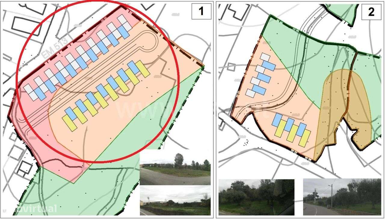 Terreno / Covilhã, Vales do Rio - Grande imagem: 2/11