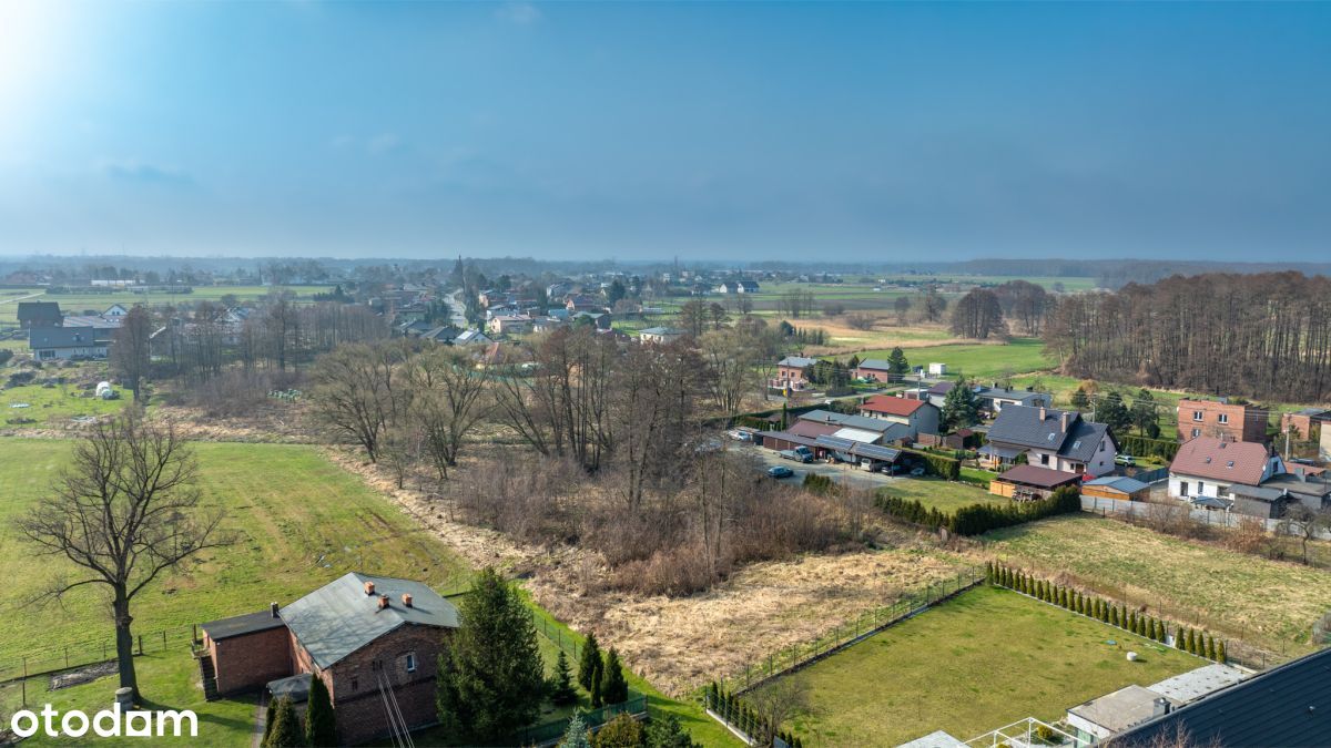 Działka na uboczu