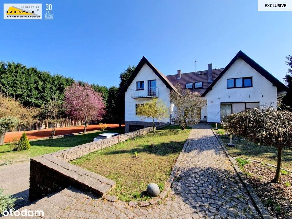Działka z domem, z kortem Szczecin Prawobrzeże-7