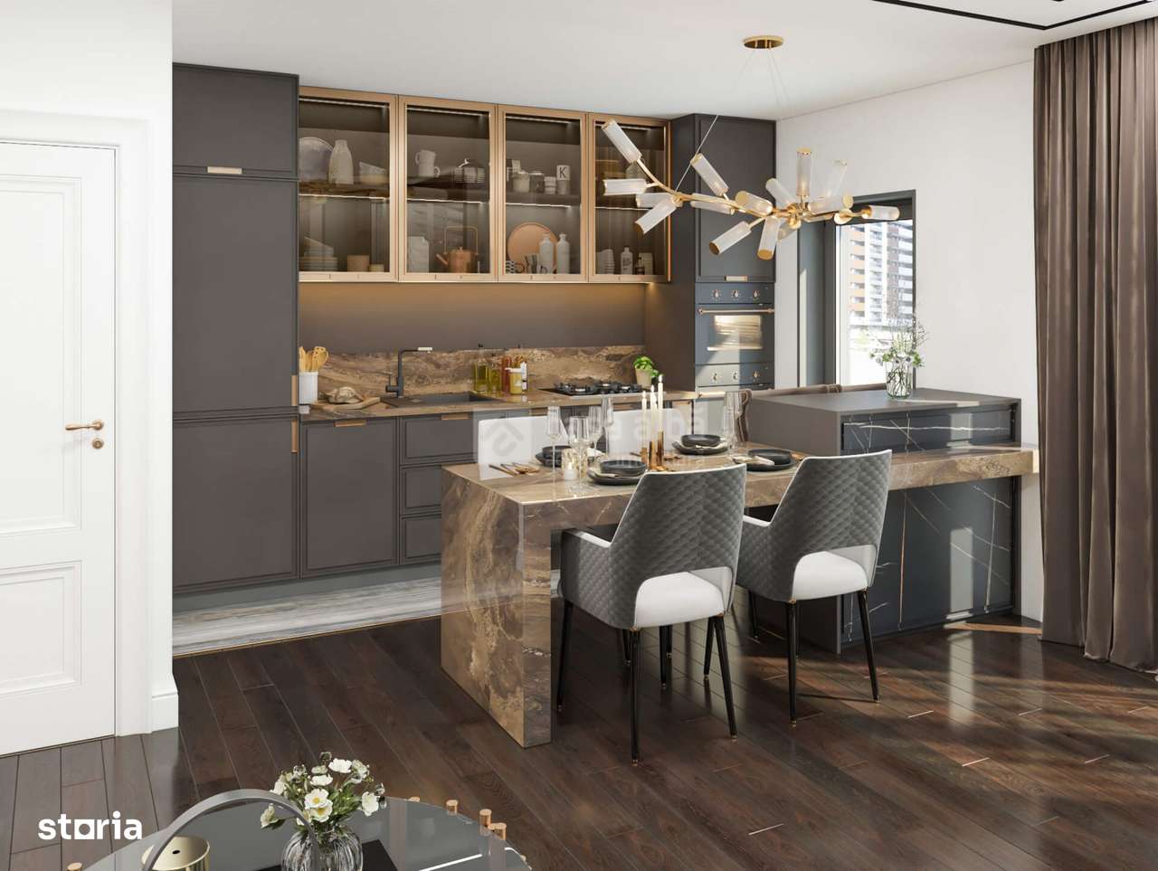 Copou - Mihail Sadoveanu, 3 camere D, finalizare 2025 - Imagine principală: 4/11