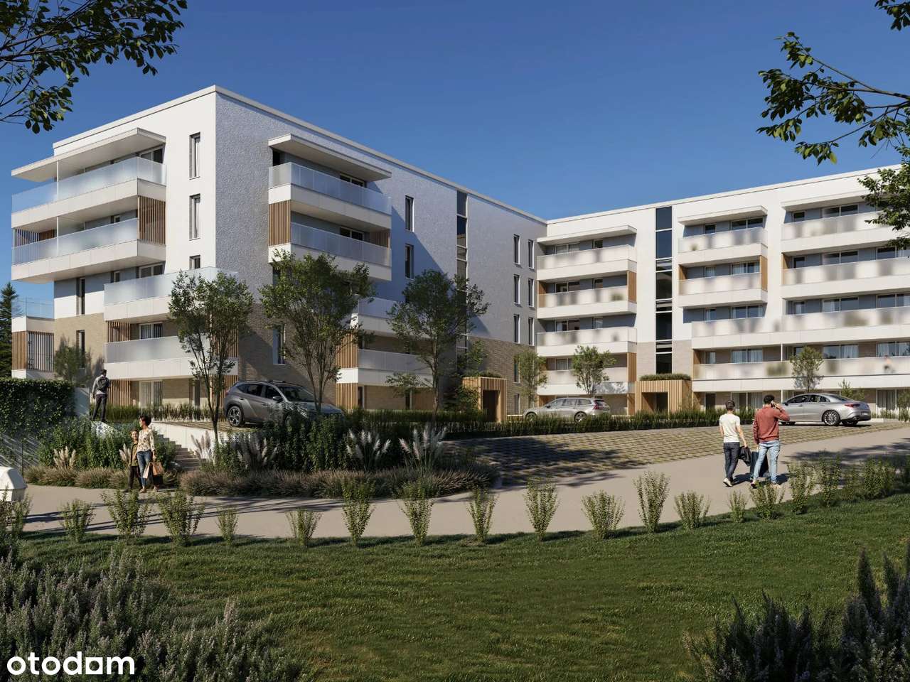 Dwupokojowe Mieszkanie Sikorskiego Residence z dużym balkonem i windą - Pełny obrazek: 2/9