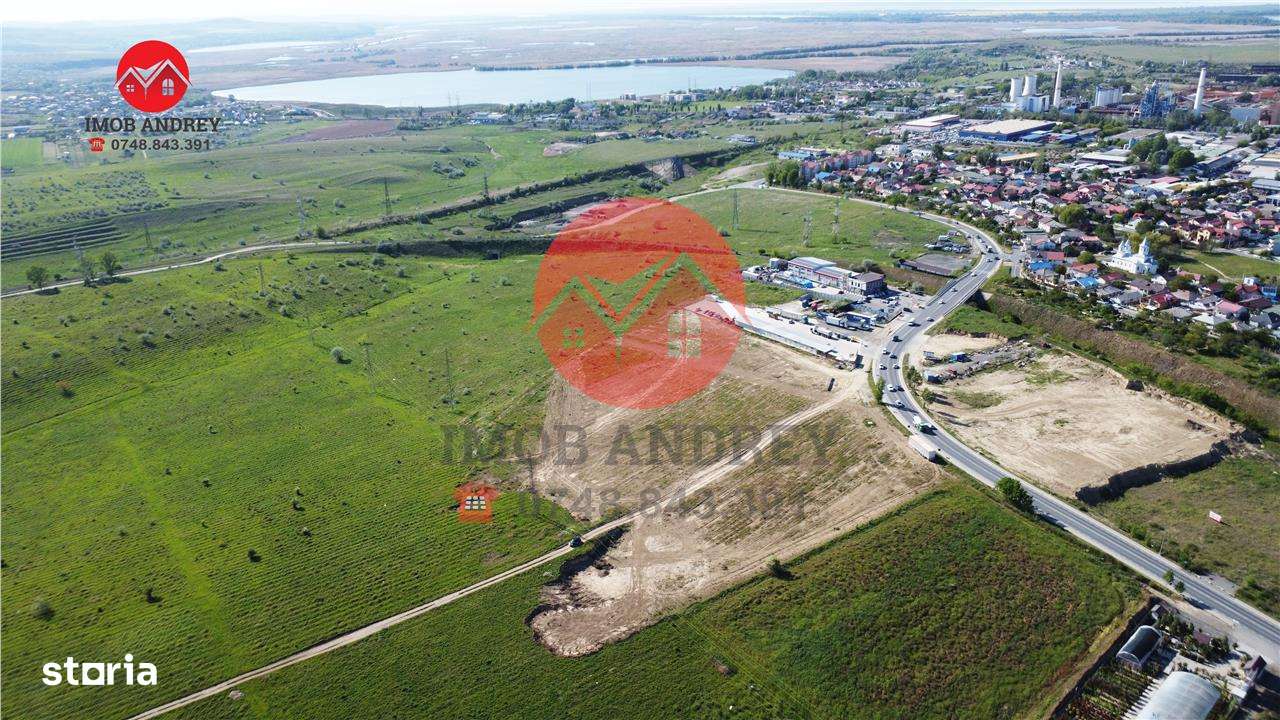 Teren 30.608 mp Tulcea, deschidere la sosea, utilitati, zona Varianta - Imagine principală: 2/2