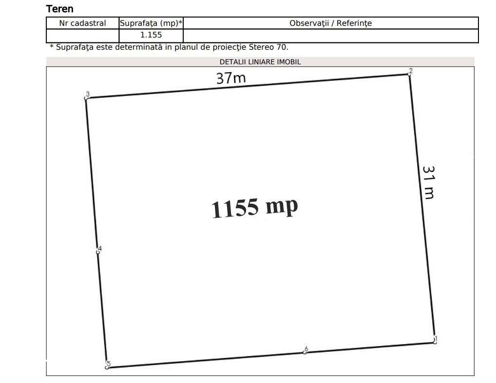 Teren Aviatiei | Caramfil | Super Pozitie | 1155 mp | Metrou la 550m | - Imagine principală: 4/7