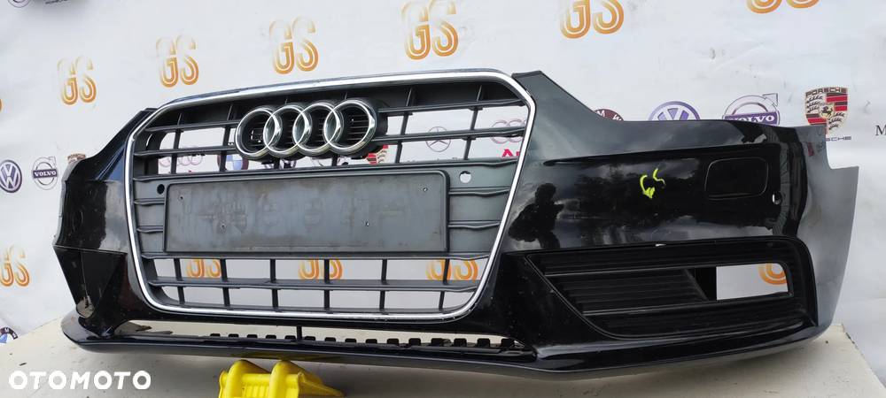 GRILL GRIL ATRAPA + Zderzak przod przedni AUDI A4 B8 8K 8K0 LIFT 2012-15 - 1