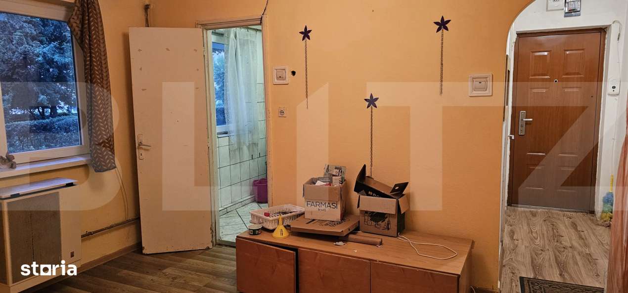 Apartament 2 camere, 32 mp, parter, cartier Simeria – Sfantu Gheorgh - Imagine principală: 1/6