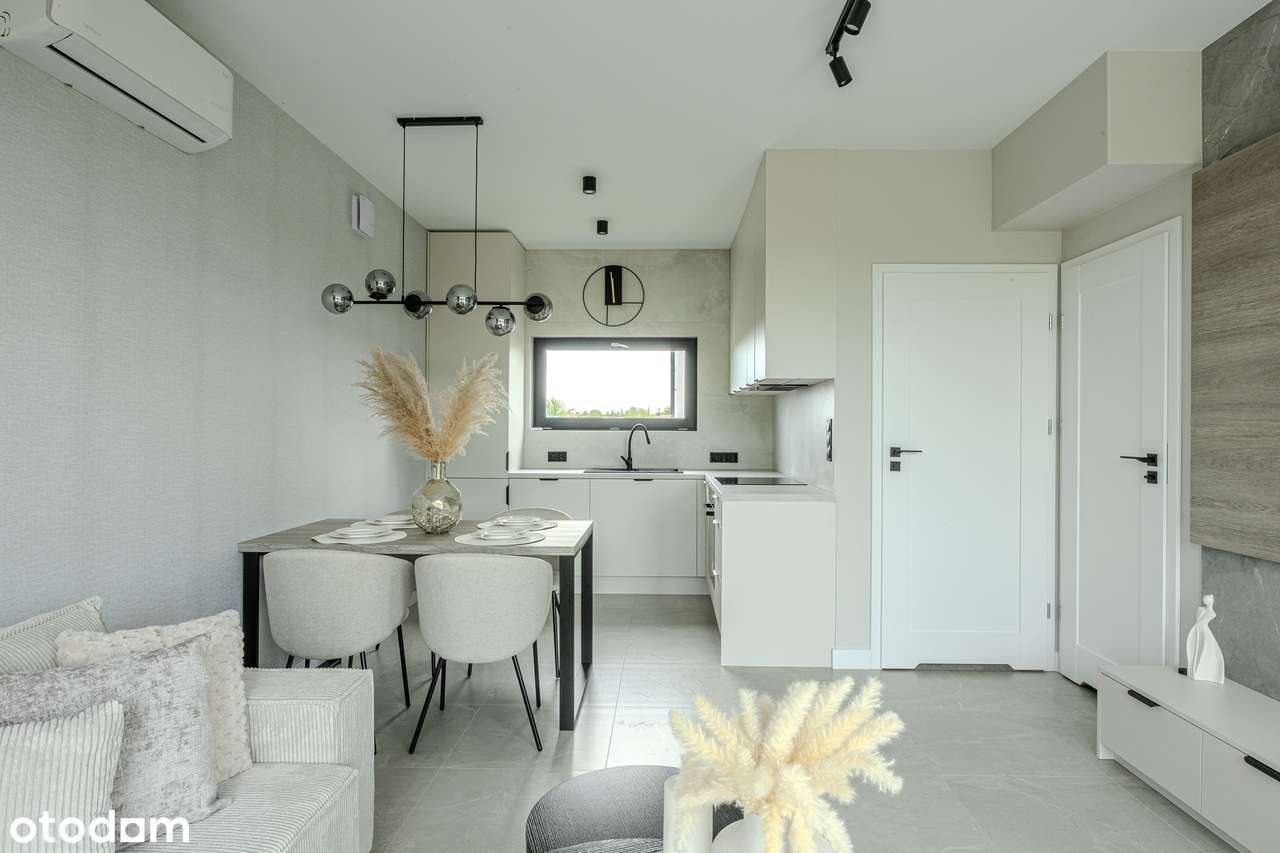 Dom całoroczny 80m2! POMPA CIEPŁA, klima, panele foto,  350m od morza-13