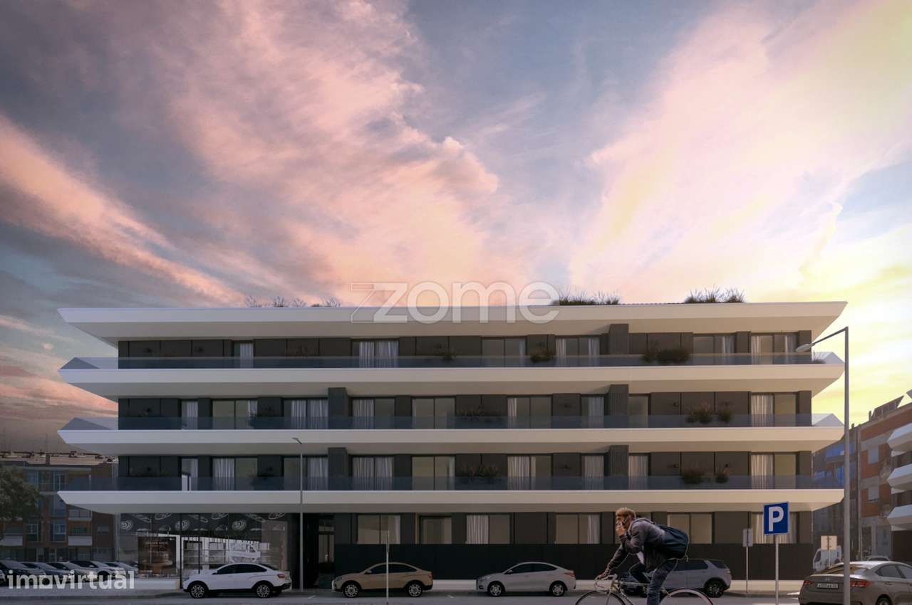 Empreendimento | T2| Centro Aveiro | Novo |Varanda | - Grande imagem: 4/22