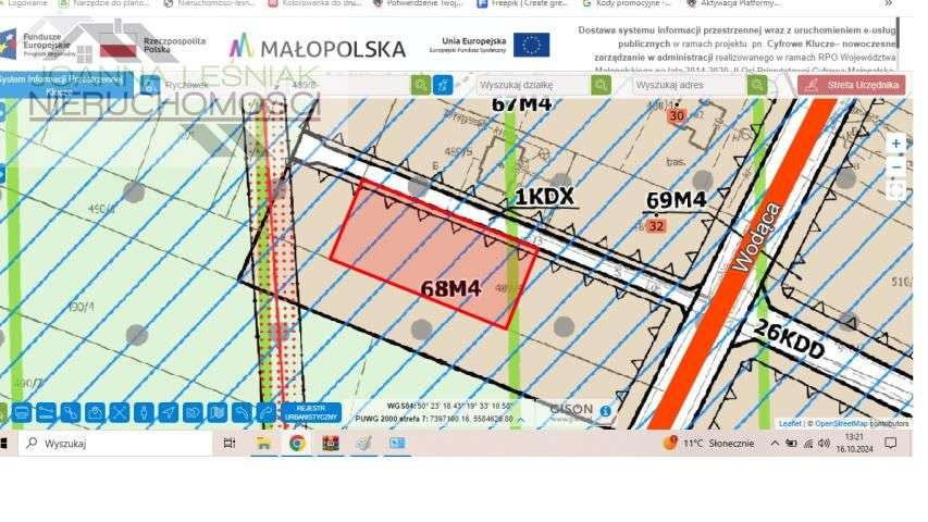 Działka, 1 283 m², Ryczówek - Pełny obrazek: 5/6