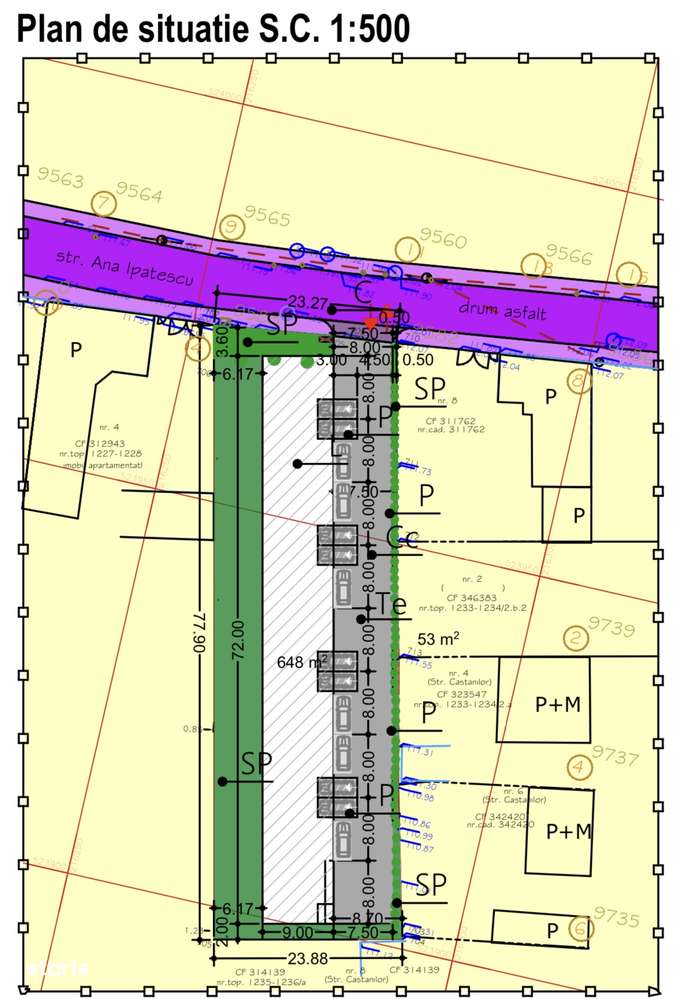Proiect 9 case insiruite, PUZ+autorizatie construire, ARADUL NOU-8