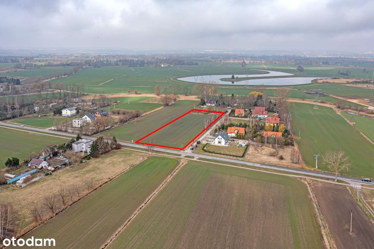 Działka usługowo - mieszkaniowa przy S7.-5