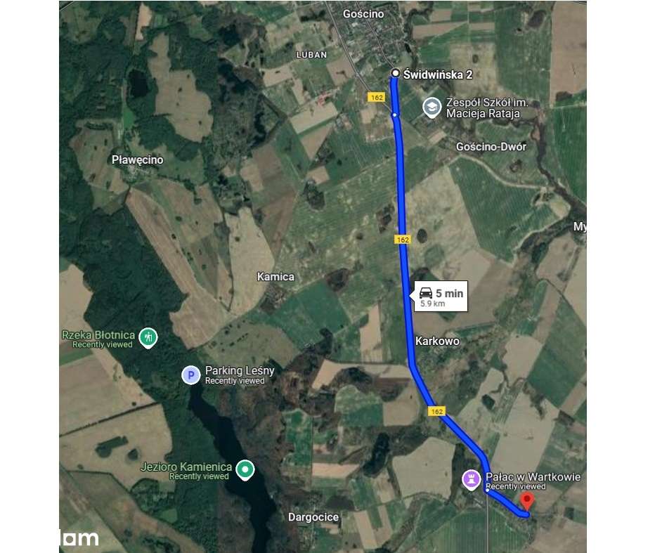 Dz. budowlana z WZ dla 2 domów jednorodz. lub budynku wielorodzinnego-7