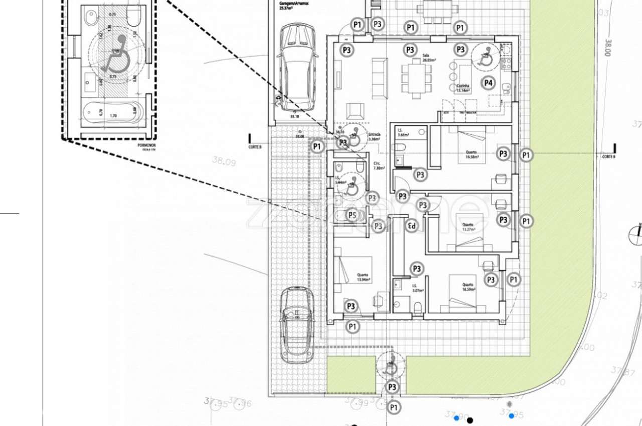 Moradia T4 2 Suites Urbanização Pinhal das Formas-10