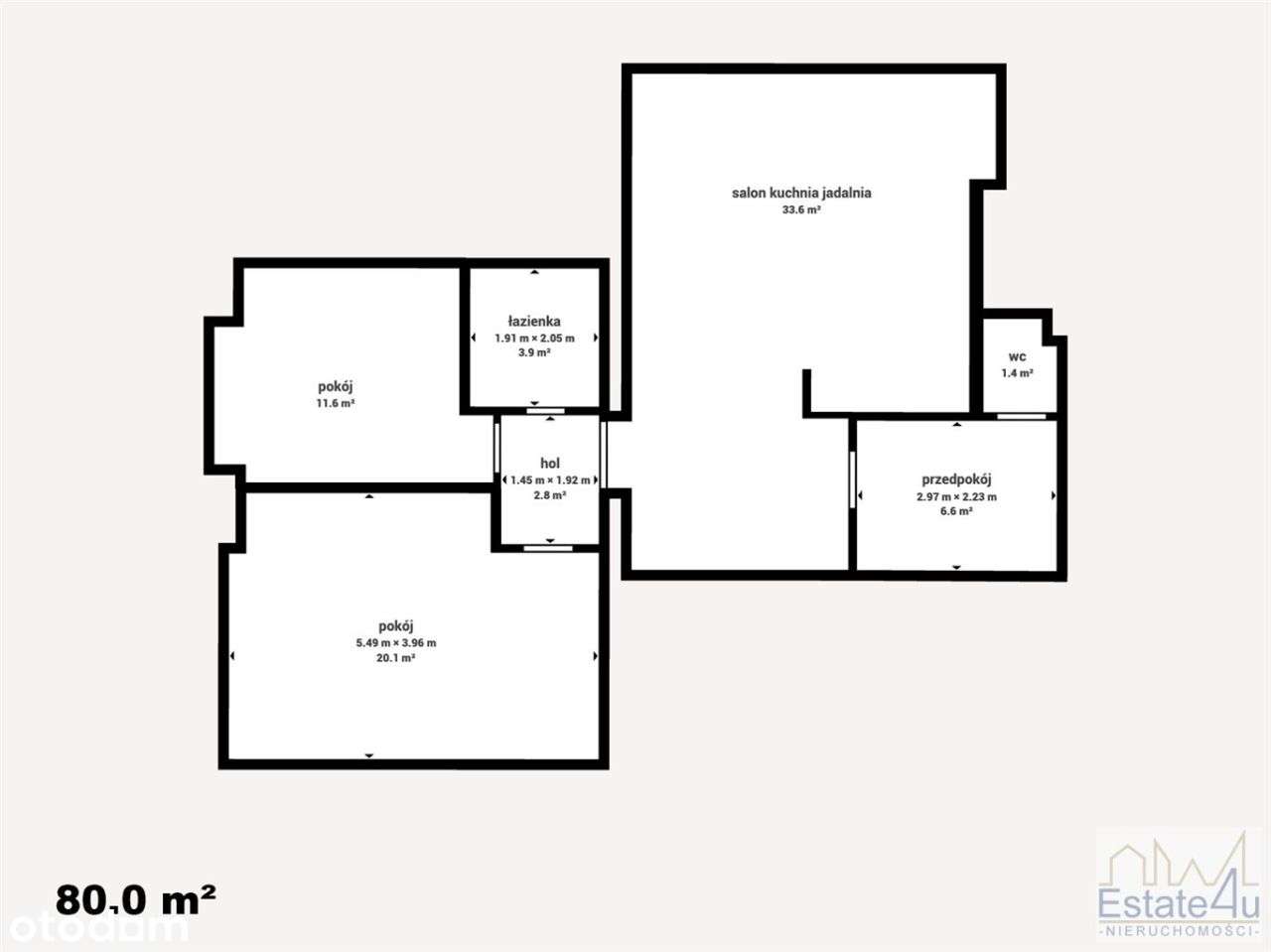 Unesco, 3pok, 80m2, komórka + piwnica jak Nowe-18
