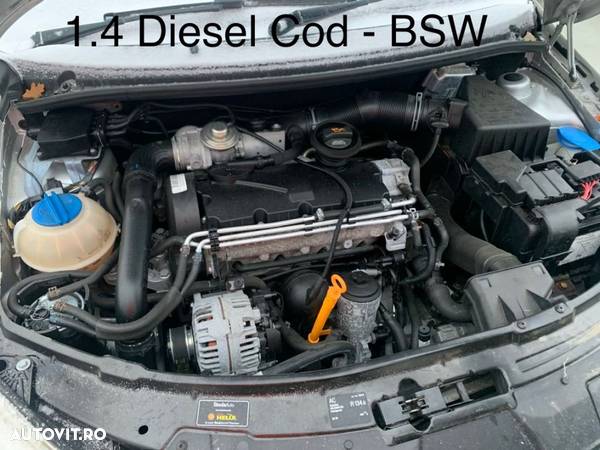 DEZMEMBREZ Piese Skoda Romster Motor 1.4 1.6 1.9 Diesel Cod CAY BSW BMS BNV BXE BLS 105CP euro 4 5 Cutie de Viteze Automata Manuala 2006-2012 - 7