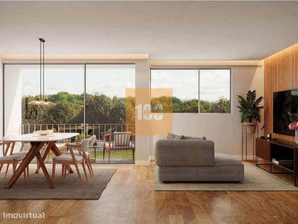 T1+1 novo com varanda e jardim - Oak Porto-6