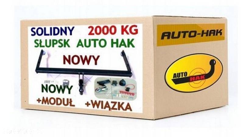 Markowy Kompletny Nowy Hak Holowniczy Auto-Hak Słupsk + Kula + Moduł + Wiązka do Škoda Skoda Yeti 5 Drzwi od 2009 GWARANCJA - 1