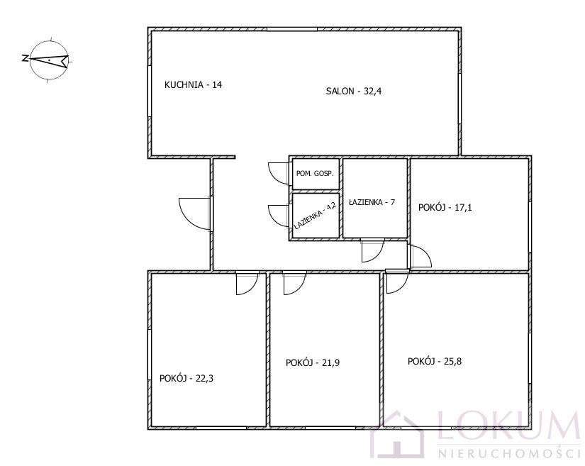Siennica Nadolna, parterowy, 5 pokoi, 2023, 2ha-18