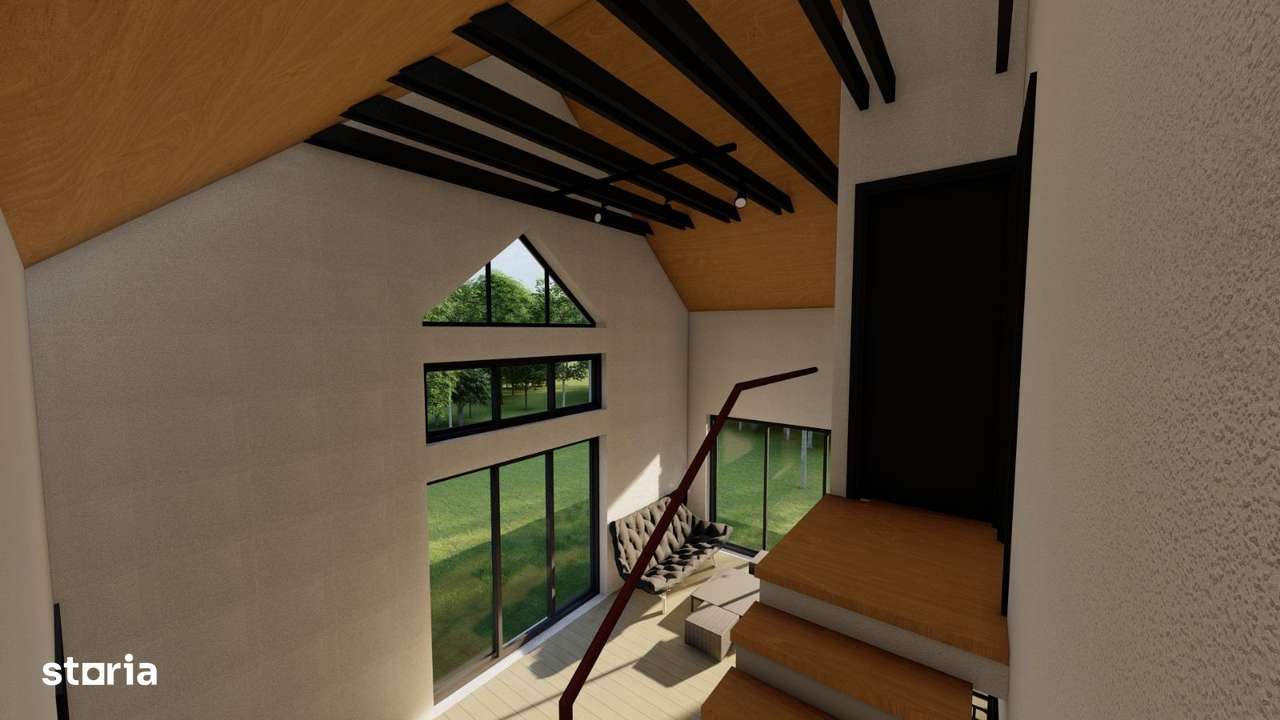 Teren de vis cu vedere spre munte – fundație și autorizație gata! - Imagine principală: 4/9