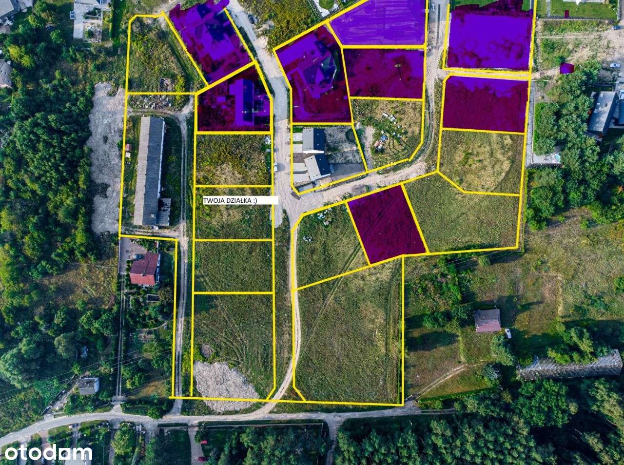 Działka budowlana blisko lasu. - Pełny obrazek: 1/7
